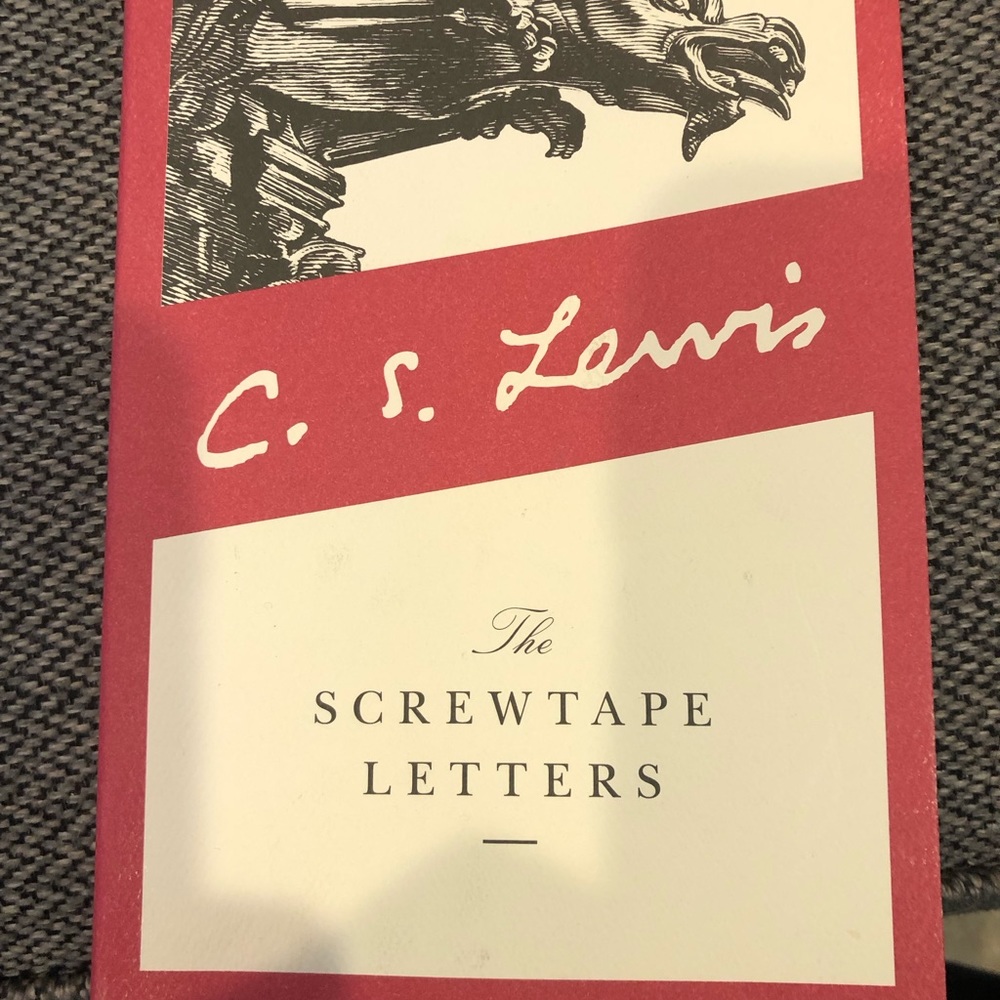 The Screwtape Letters Paperback Book